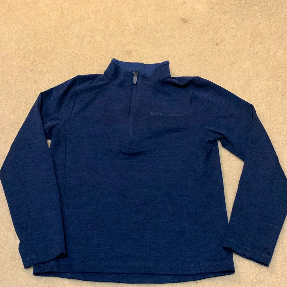 Vineyard Vines performance shep shirt 1/2 zip pullover boys xl 18 big kids